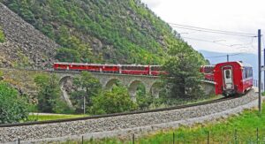 Viagem de trem de luxo no brasil